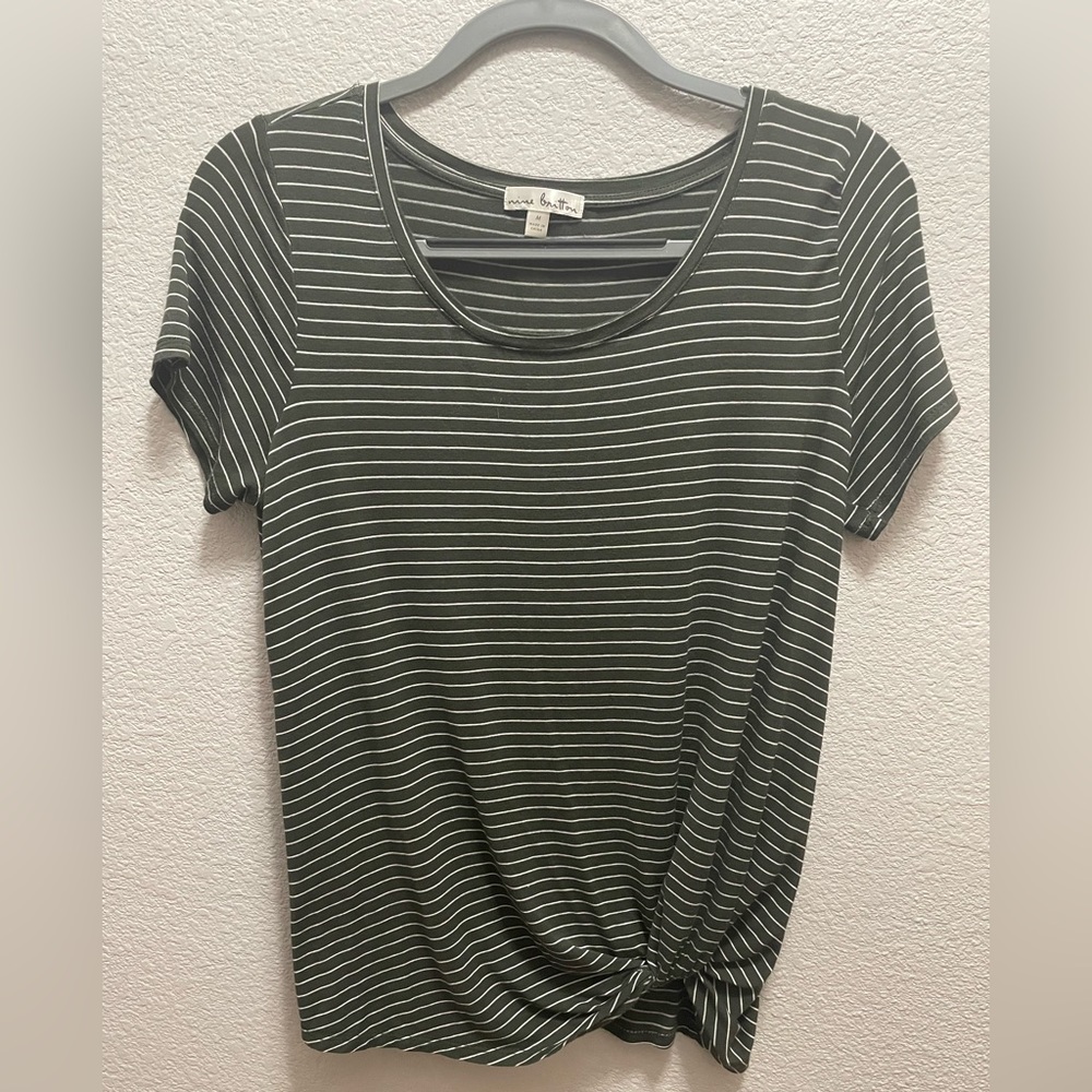Nine Britton Levie Knot Top